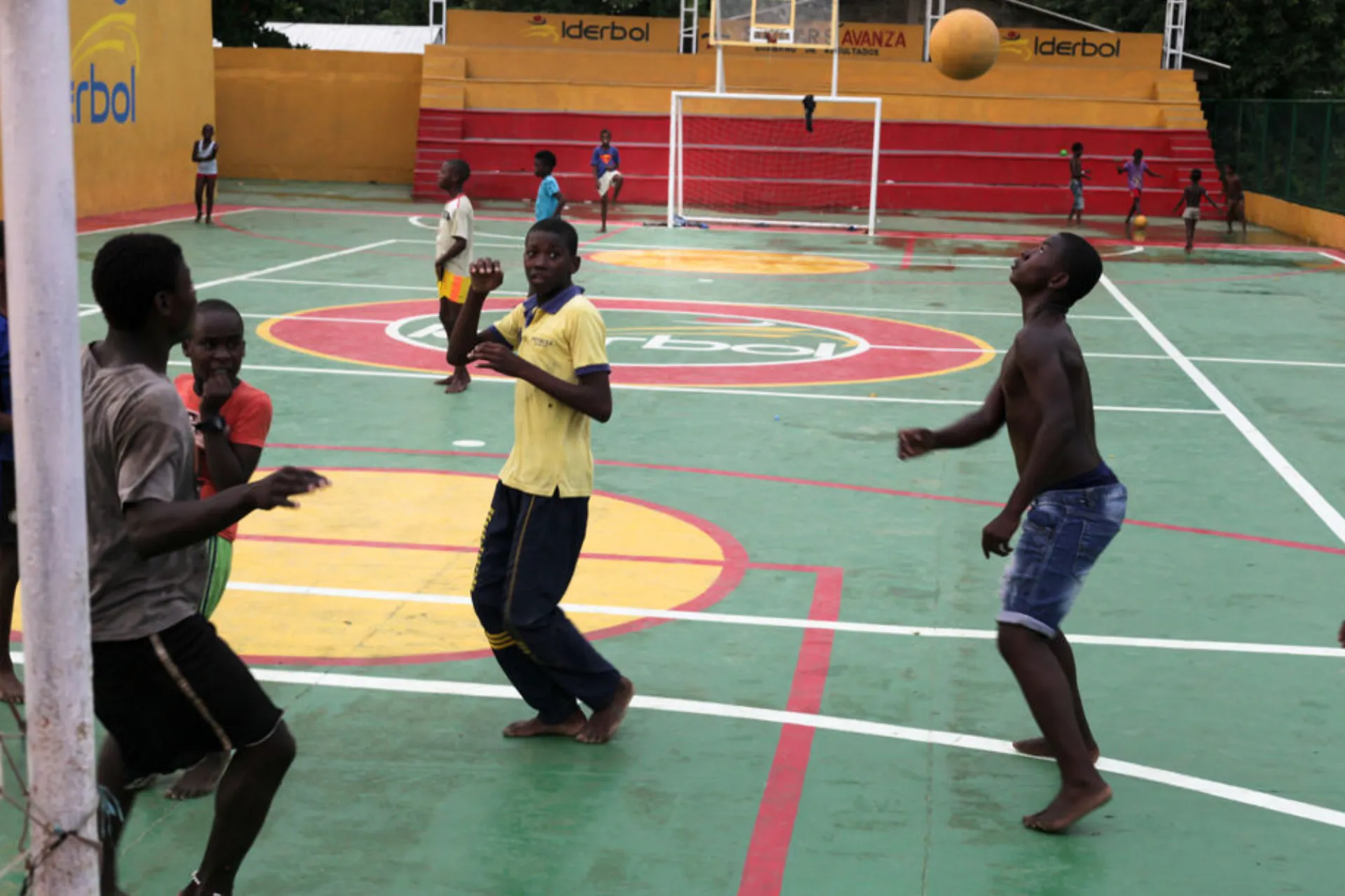 Town Football Fields — Palenque, Colombia. Documentary photography by Fran Freeman.